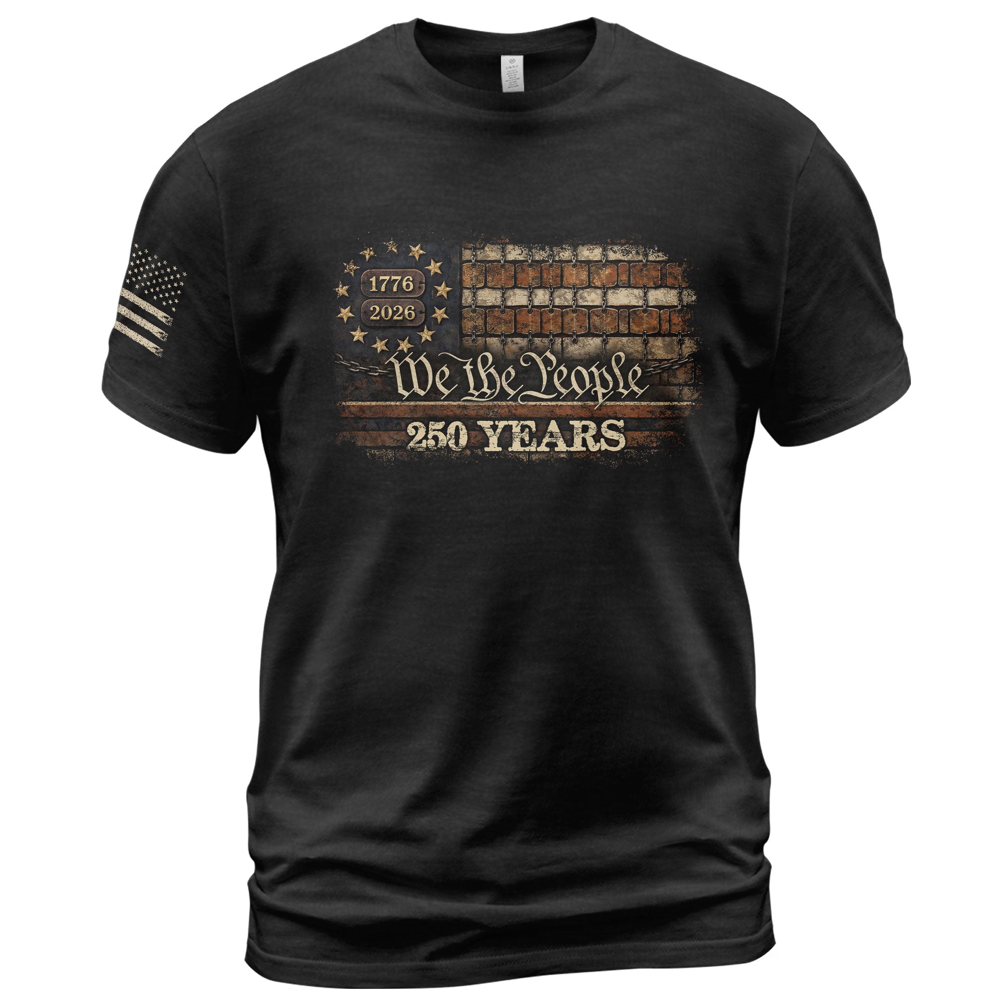 250 Years We The People Shirt 1776 2026 American Patriotic Best Gift