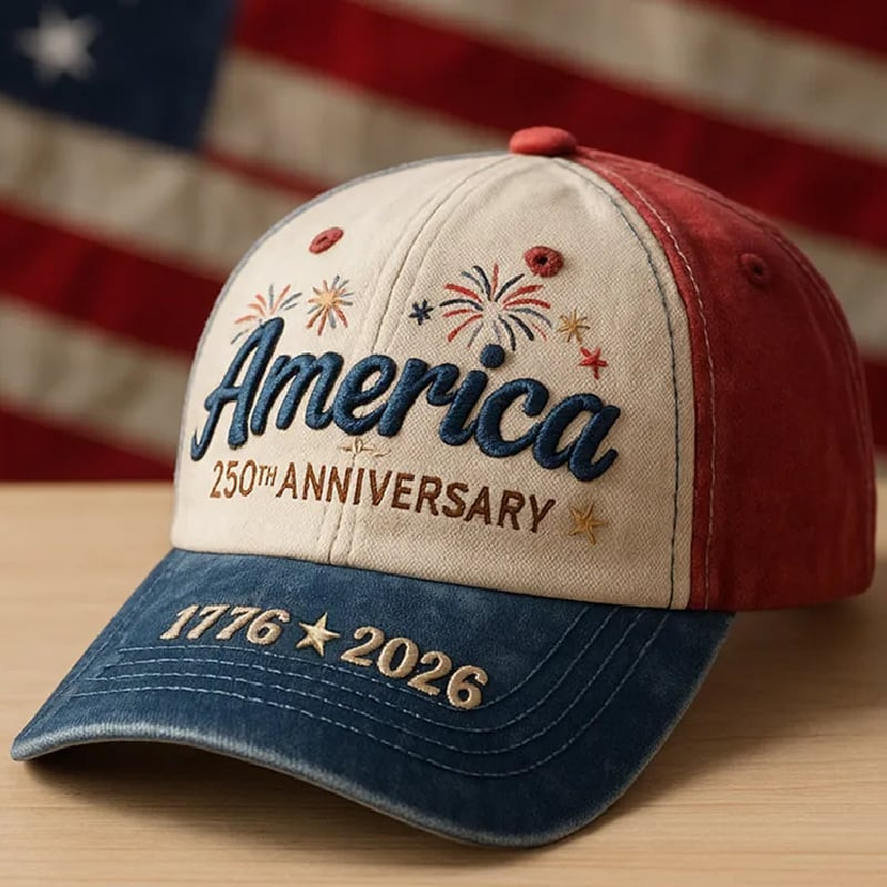 250th Anniversary 1776 2026 Hat Liberty Statue American Flag Baseball Cap Gifts For Patriots