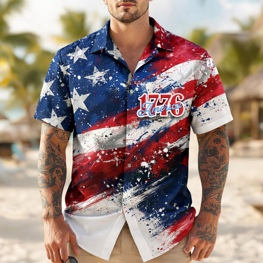 250th Anniversary 1776 2026 Hawaiian Shirt Best 4Th Of July Clothes Best Gift For Boyfriend