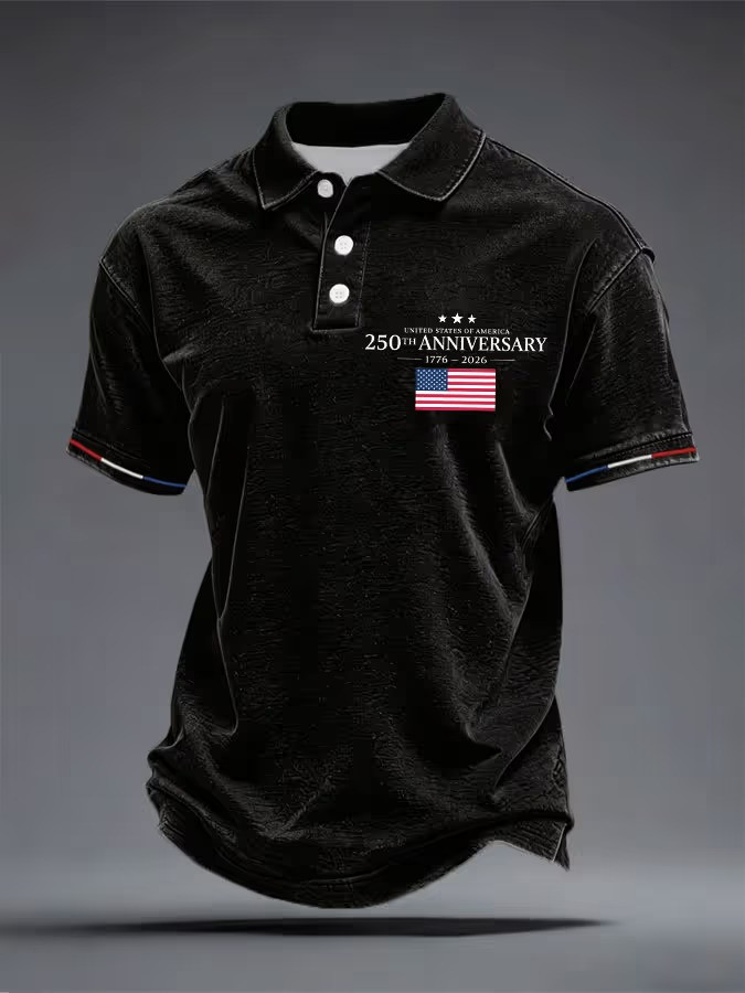 250th Anniversary 1776 2026 Polo Shirt United States Of America Patriotic Clothing Gift For Patriots