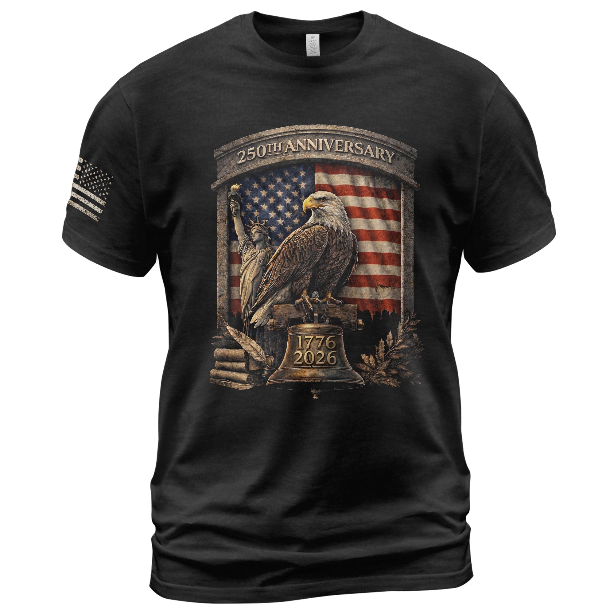 250th Anniversary American Eagle Shirt 1776 2026 Patriotic Independence Freedom Gift
