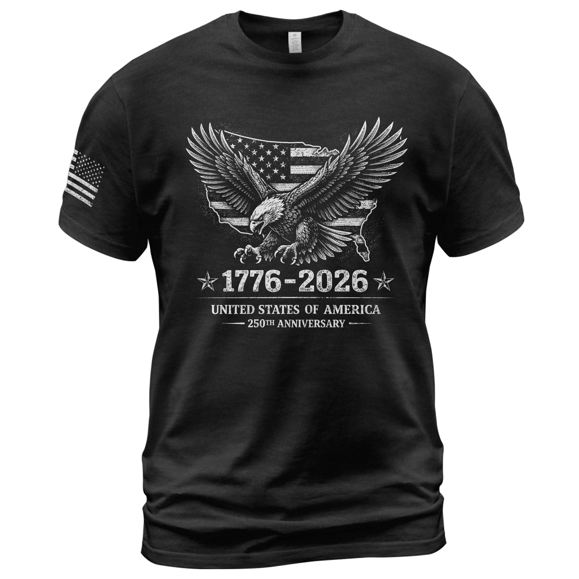 250th Anniversary Eagle American Semiquincentennial Shirt 1776 2026 USA Patriotic Best ...