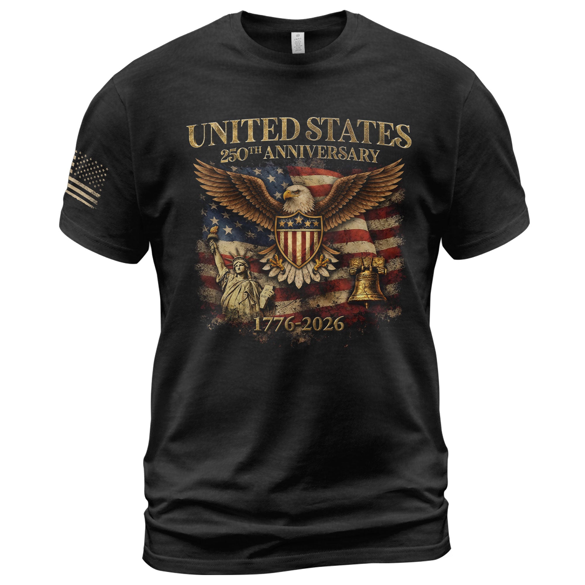 250th Anniversary Eagle Liberty Bell American Shirt 1776 2026 USA Patriotic Best Gift