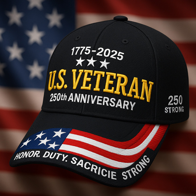 250Th Anniversary Hat Us Veteran 1775 2025 Baseball Cap Patriotic Gifts For Veterans