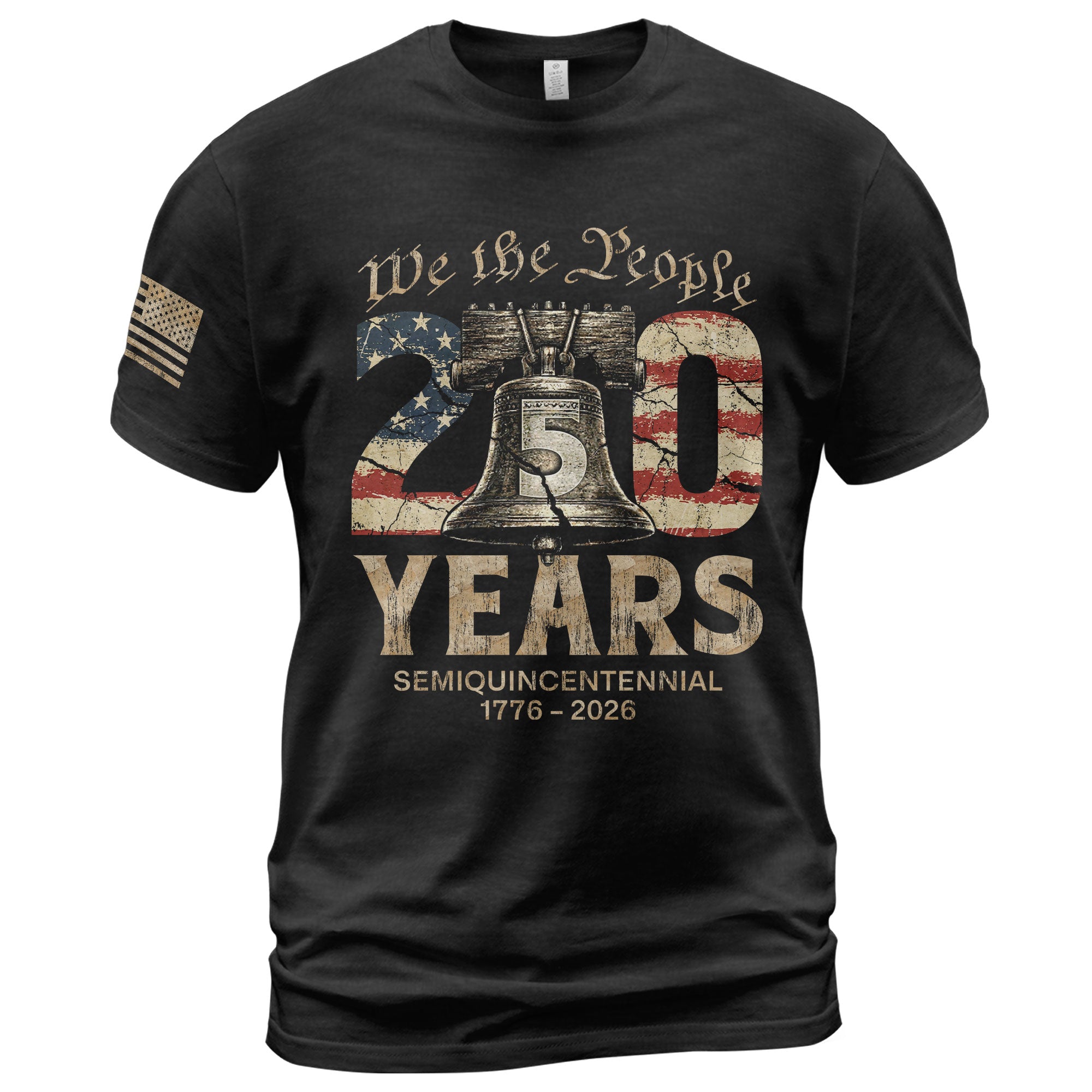 250th Anniversary Liberty Bell We The People Shirt 1776 2026 USA Patriotic Best Gift