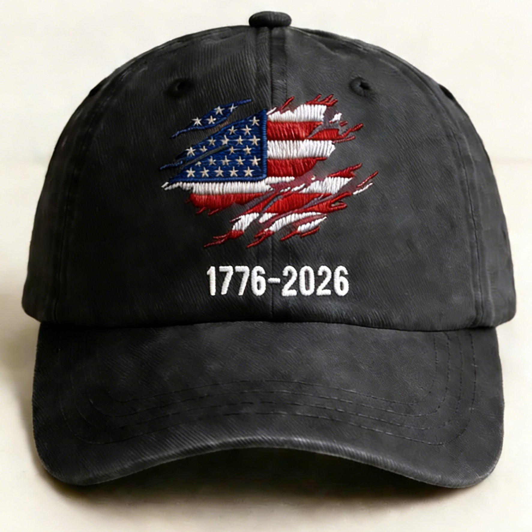 250th Anniversary National Flag 1776 2026 Hat America's Birthday Baseball Cap Gift Idea