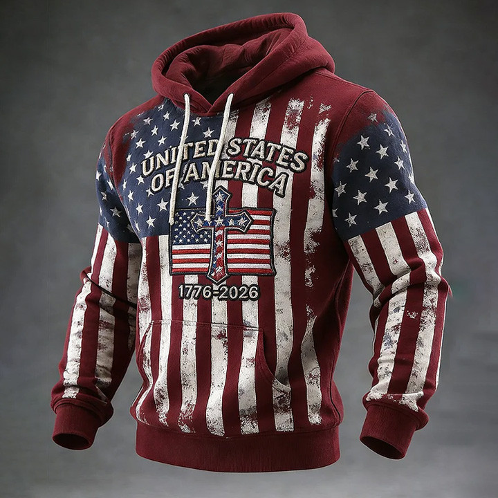 250th Anniversary Of America Hoodie 1776 2026 Merch Best 4Th Of July Apparel