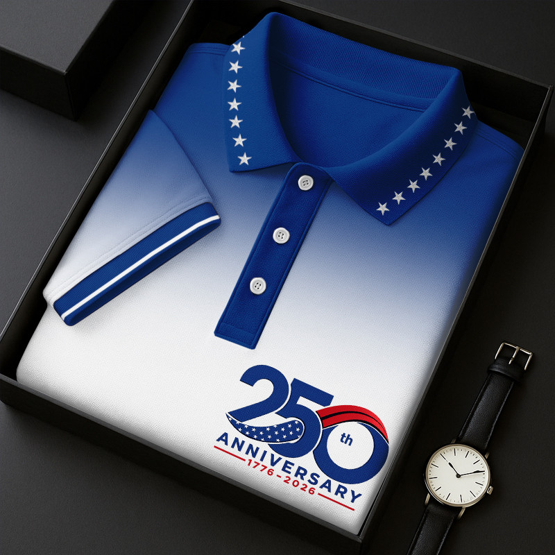 250Th Anniversary Of America Polo Shirt 1776 2026 Merch Best 4Th Of July Clothes