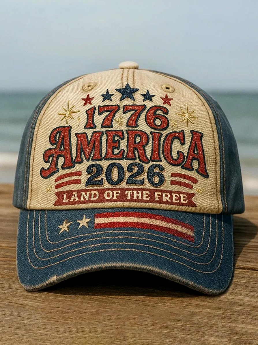 250th Anniversary Of The Founding Of The United States Hat Land Of The Free Cap Patriotic Gifts