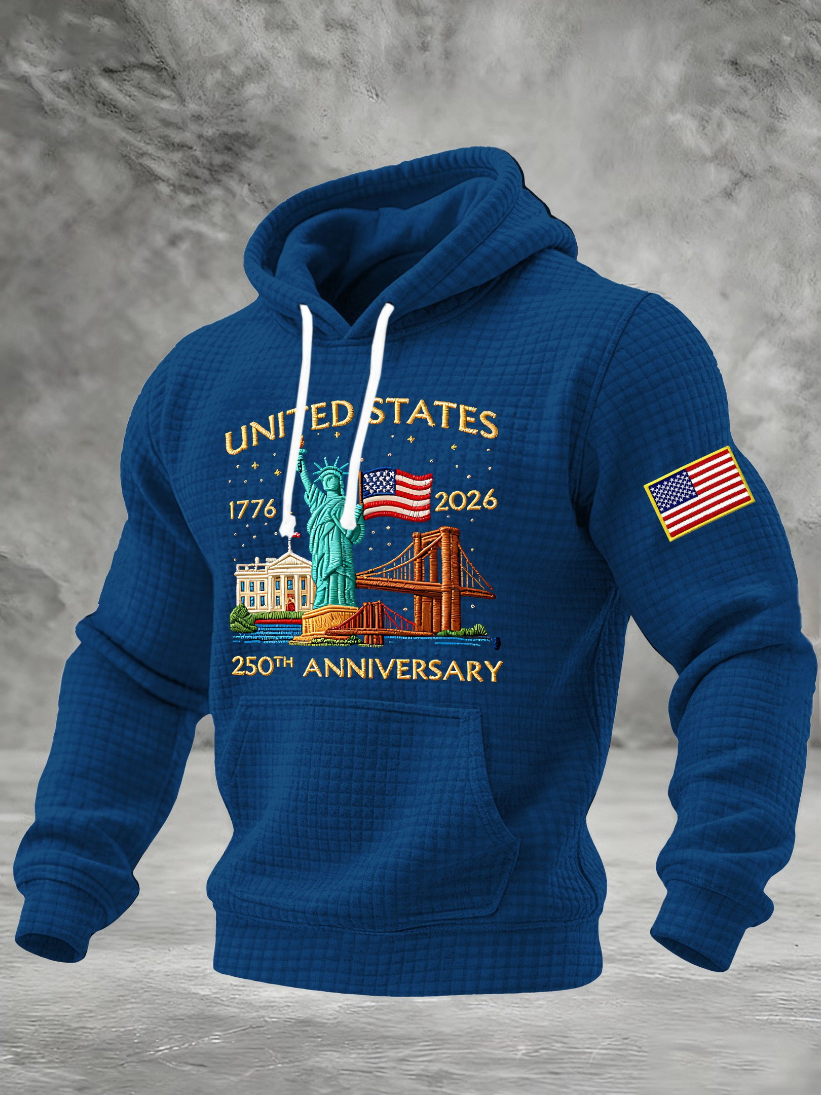 250th Anniversary Of The Founding Of The United States Hoodie Patriotic Clothing Gifts