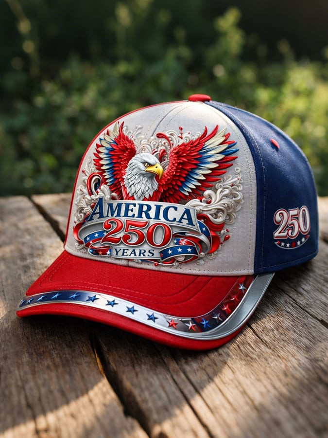 250Th Anniversary Of The United States Commemorative Hat 1776 2026 Merch Gifts For Patriots