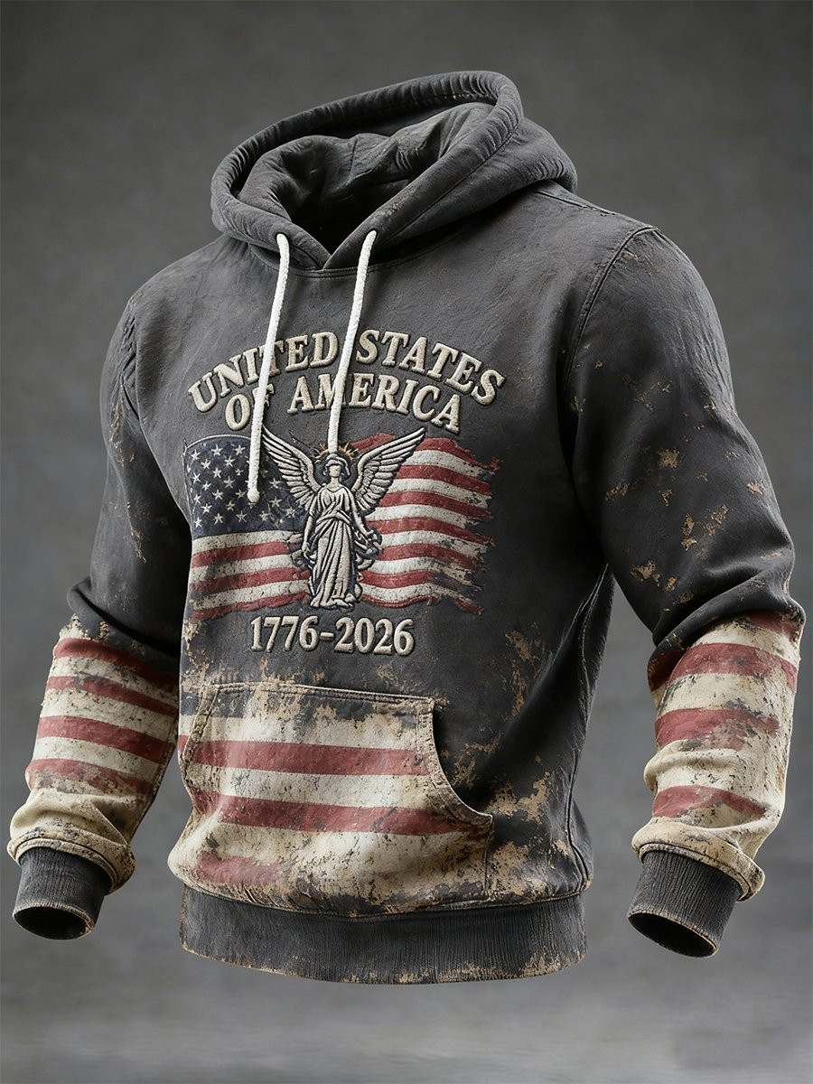 250th Anniversary Of The United States Hoodie Retro USA 250 Years 1776 2026 Hoodie