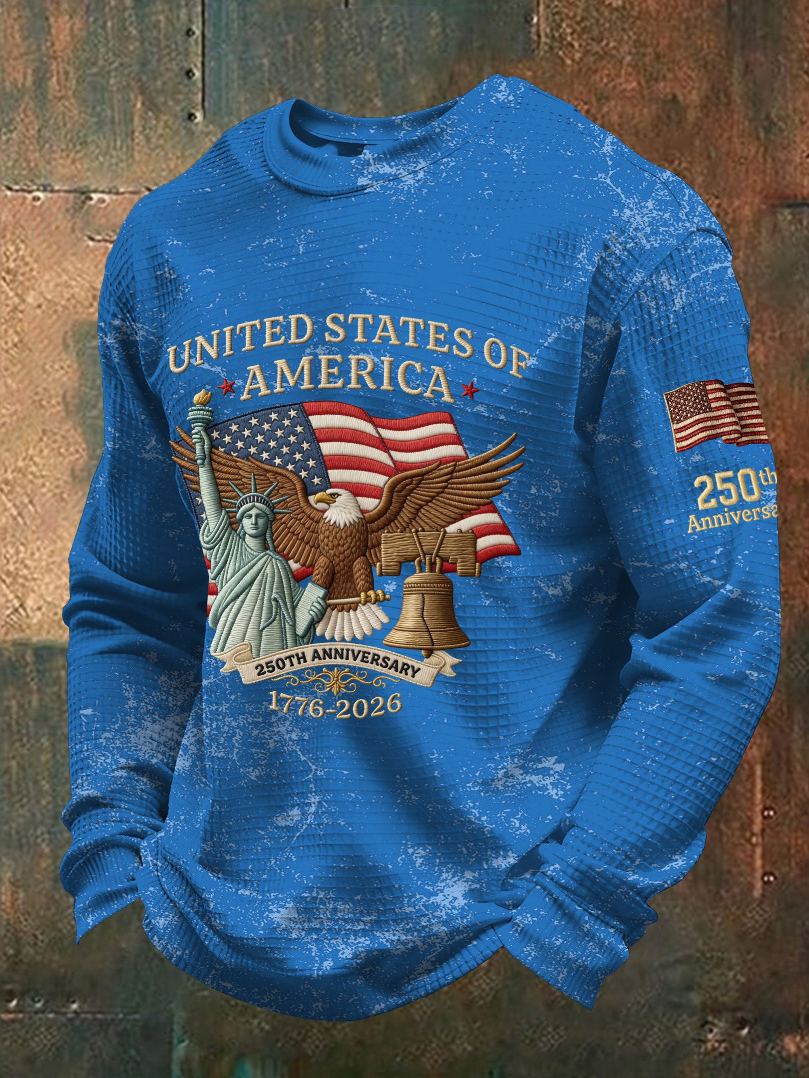 250th Anniversary Of The United States Long Sleeve T-Shirt 250 Years Of America 1776 2026 Merch
