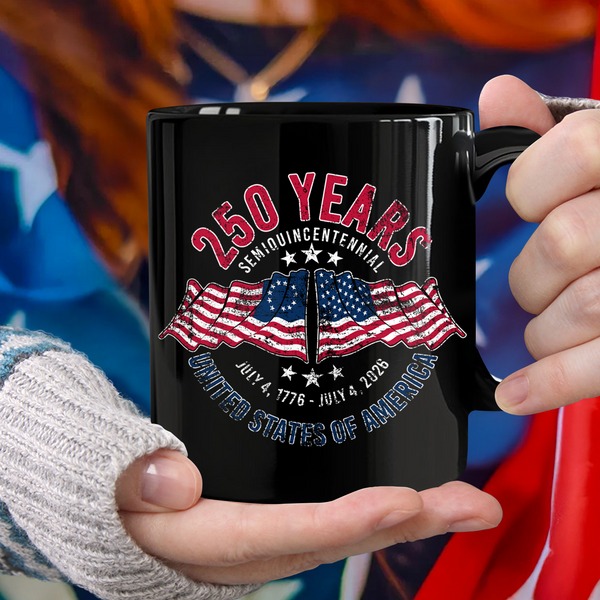 250th Anniversary Semiquincentennial Mug United States Of America Presents For Patriotic