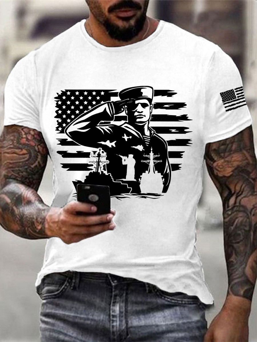 250th Anniversary T-Shirt Soldier US Veteran Independence Day Apparel Gift For Him
