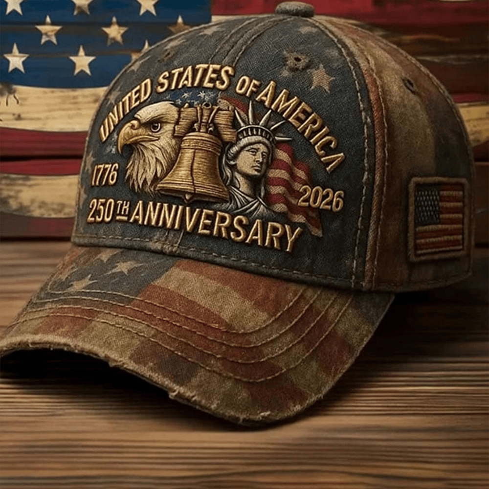 250th Anniversary United States Of America 1776 2026 Hat Vintage Patriotic Cap Good Gifts For Veterans
