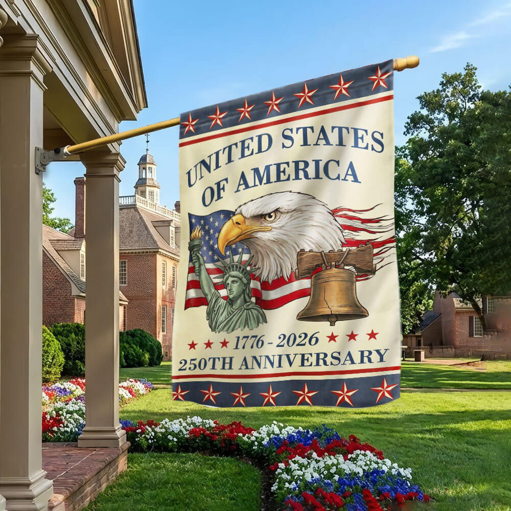 250th Anniversary Vintage Americana Flag 1776 2026 United States Patriotic Best Gift Ideas