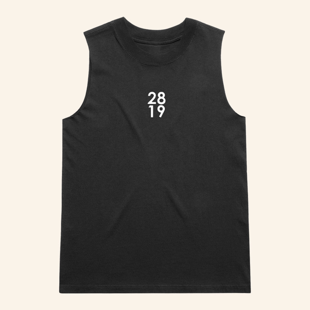 2819 Church Merch 2819 Box Logo Tank Black Gift For Boyfriend