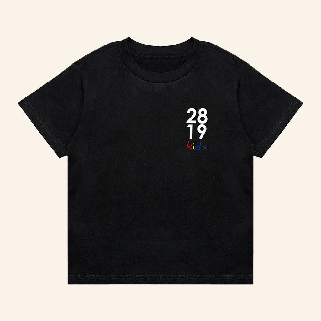 2819 Church Merch 2819 Kids Classic Black T-Shirt Gifts For Dudes