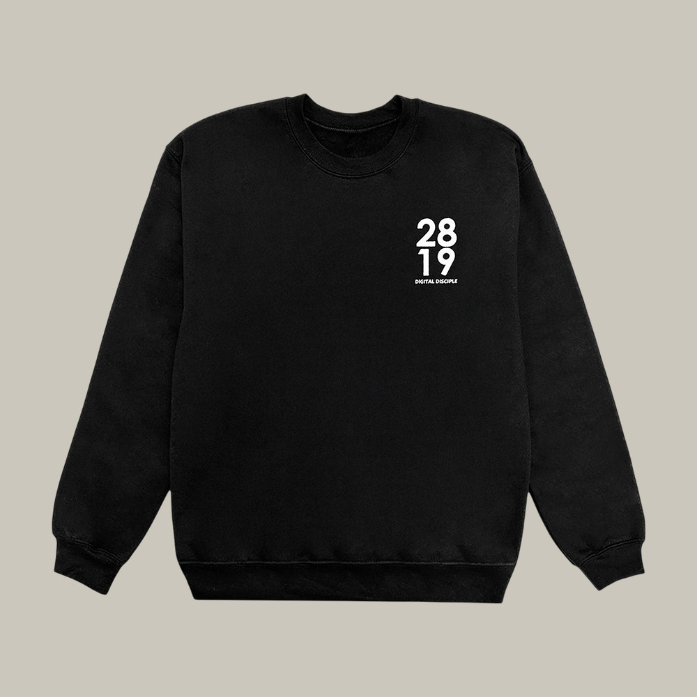 2819 Church Merch Digital Disciple Sweatshirt 2819 Church Clothing Present For Her