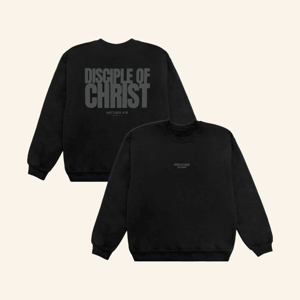 2819 Church Merch Disciple Of Christ Black Shirt Dad Gifts