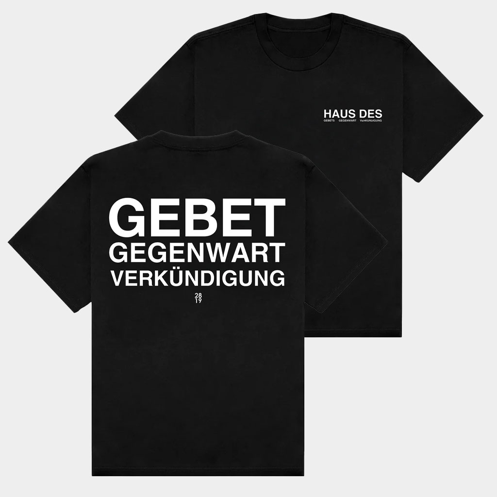 2819 Church Merch Gebet Gegenwart Verkundigung T-Shirt Religious Gifts For Friends-1
