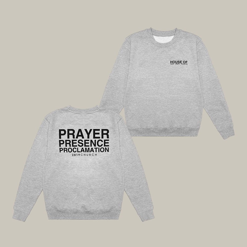 2819 Church Merch House Of Prayer Sweatshirt Faith Based Apparel Unique Gift For Mother
