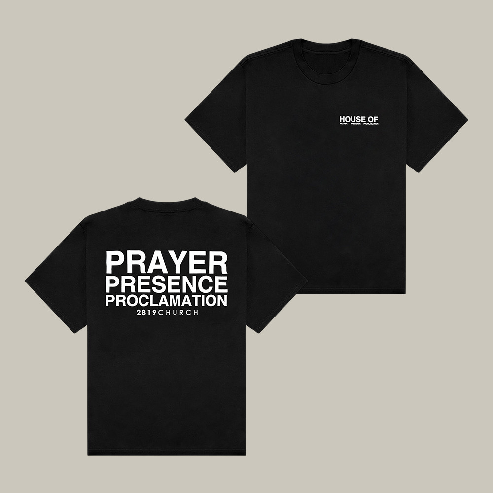 2819 Church Merch House Of Prayer T-Shirt Faith Based Apparel Present For Him