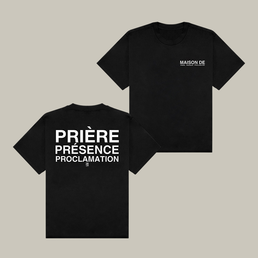 2819 Church Merch Priere Presence Proclamation T-Shirt 2819 Church Clothes Gift Idea