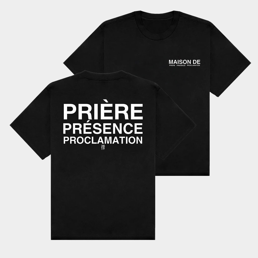 2819 Church Merch Proclamant La Presence De La Priere T-Shirt Gifts For Christian 2819 Church Merch Proclamant La Presence De La Priere T-Shirt Gifts For Christian