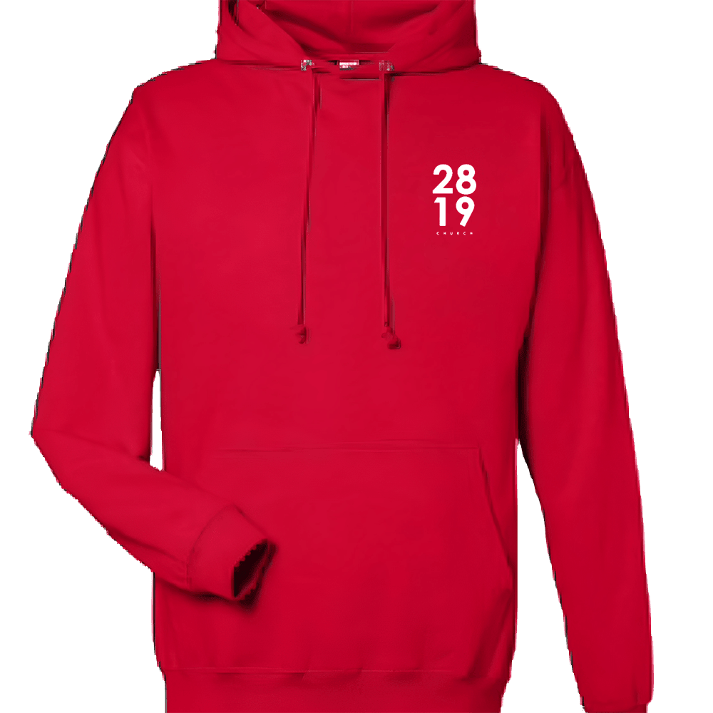 2819 Merch 2819 Church Merchandise Digital Disciple Red Hoodie Father's Day Presents For Dad 2819 Merch 2819 Church Merchandise Digital Disciple Red Hoodie Father's Day Presents For Dad
