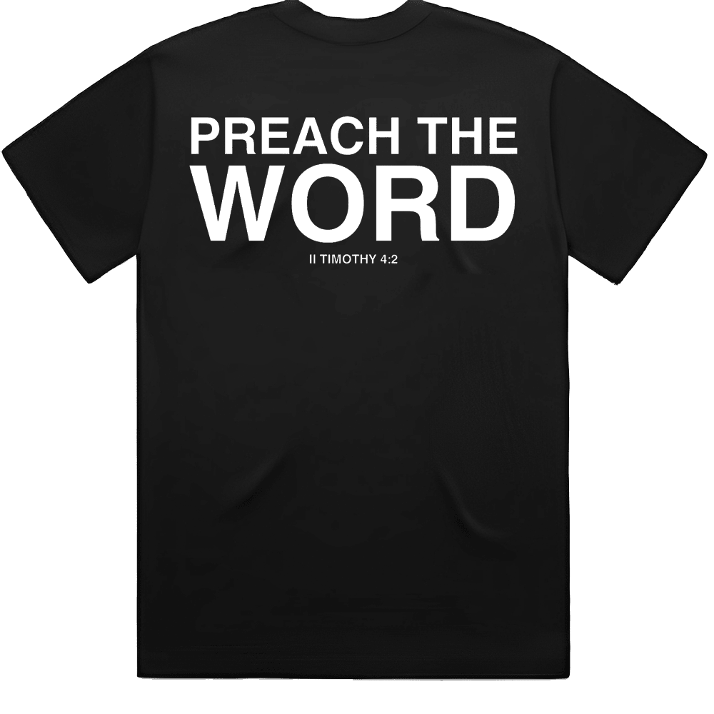 2819 Merch 2819 Church Merchandise Preach The Word T-Shirt Gifts For Father's Day Ideas