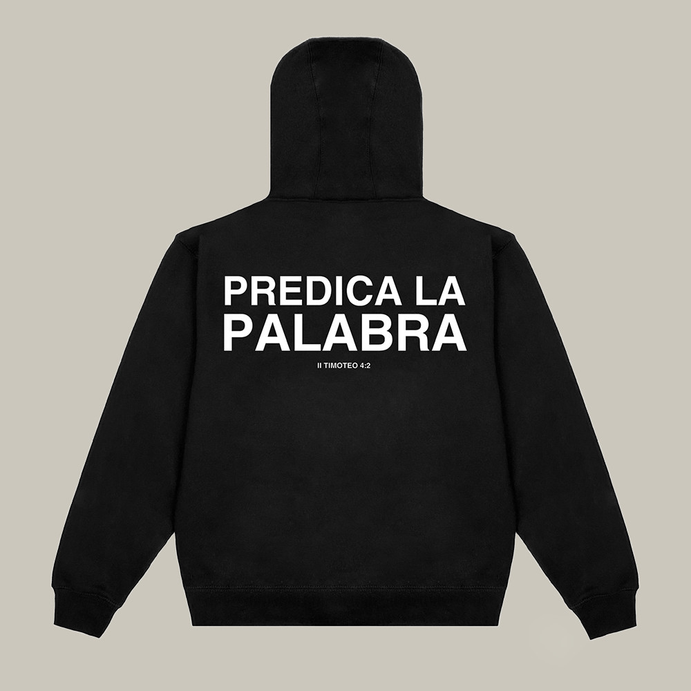 2819 Merch Hoodie Predica La Palabra Timoteo 4 2 Bible Verse Hoodie Gifts For Christians