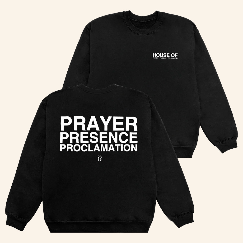2819 Merch House Of Prayer Sweatshirt Birthday Gift For Friends