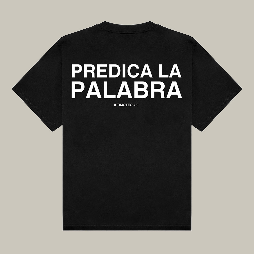 2819 Merch Predica La Palabra T-Shirt II Timoteo Bible Inspired Shirt Xmas Gift For Christians