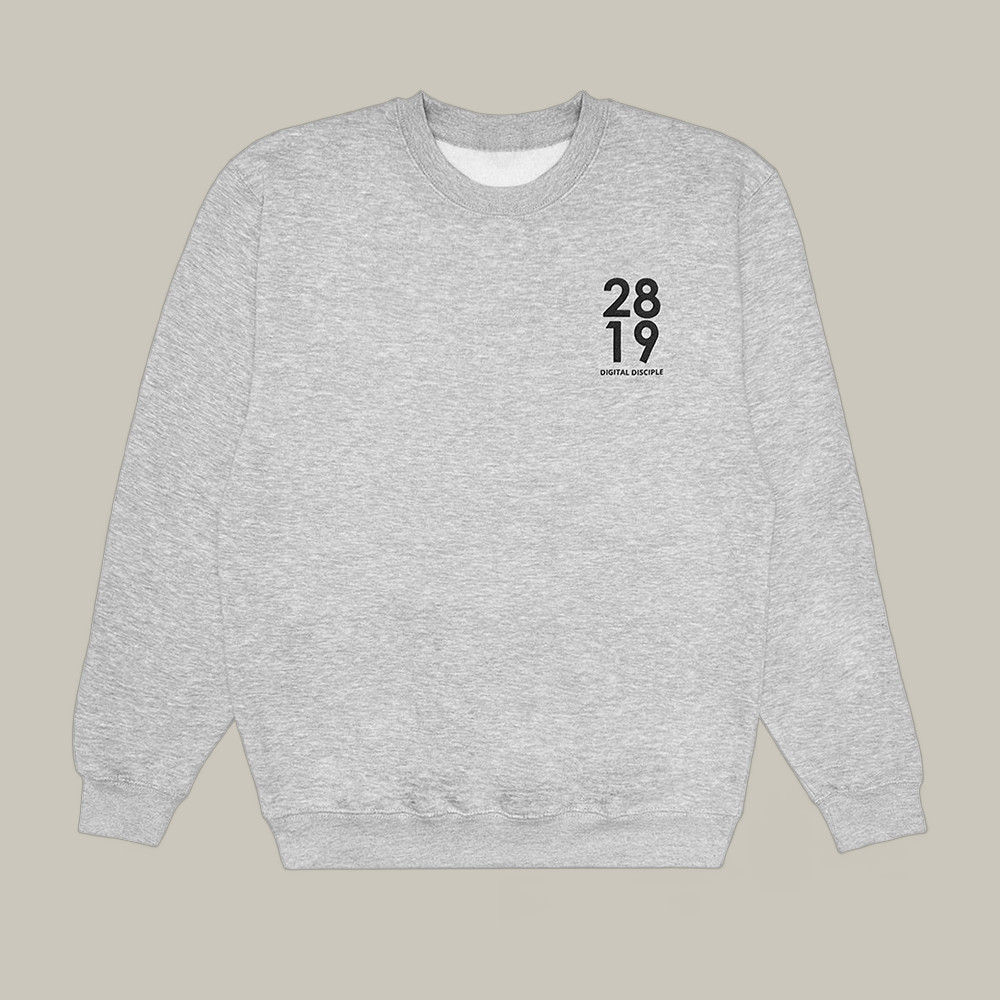2819 Merch Sweatshirt 2819 Digital Disciple Youth Faith Apparel Christmas Gift Ideas
