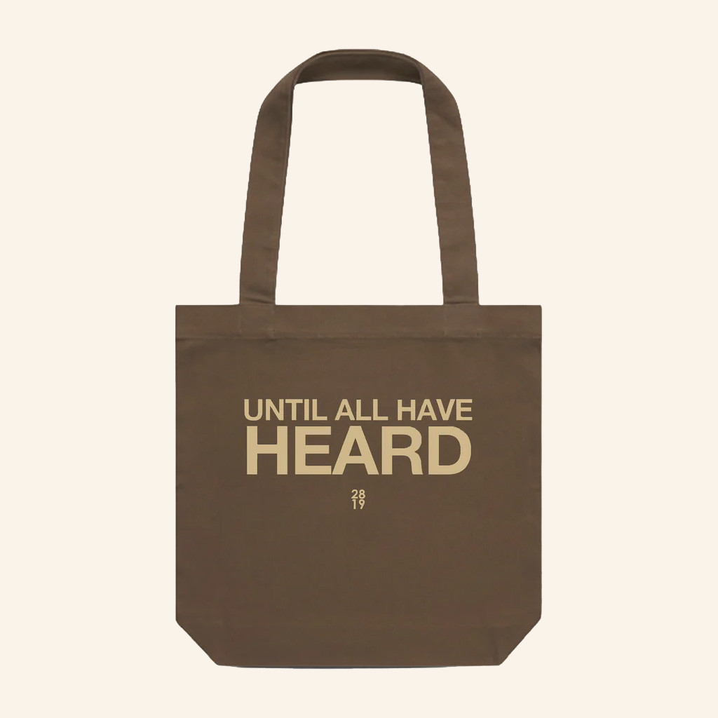 2819 Merch Until All Have Heard Tote Bag Best Gifts For Wife