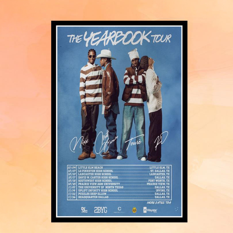 2BYG Merch The Yearbook Tour 2025 Poster Wall Art Decor Gift Ideas For Music Lovers