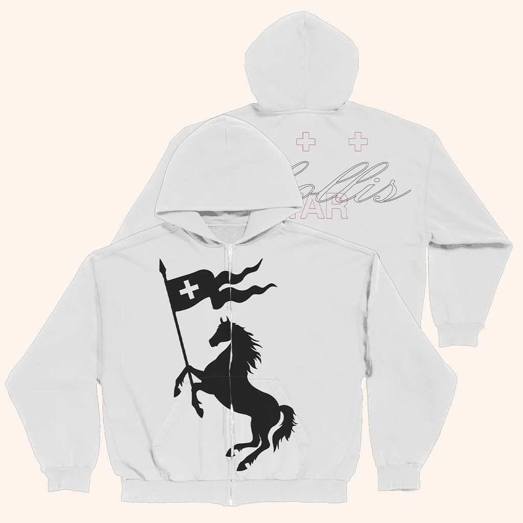2Hollis Merch 22 22 Horse Zip Hoodie Gifts For Rap Music Lovers 2Hollis Merch 22 22 Horse Zip Hoodie Gifts For Rap Music Lovers