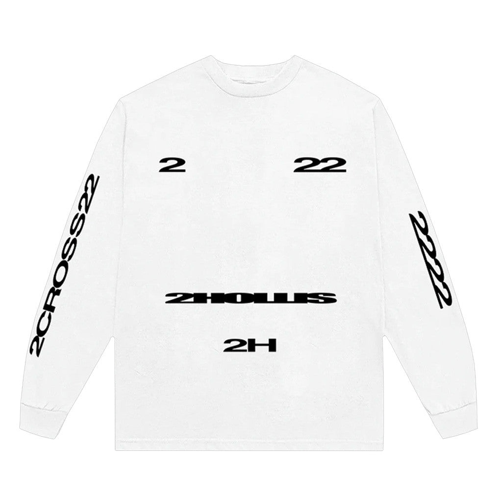 2Hollis Merch 2H White Long Sleeve T-Shirt Gifts For Dudes 2Hollis Merch 2H White Long Sleeve T-Shirt Gifts For Dudes