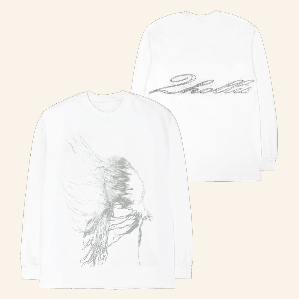 2Hollis Merch Logo White Long Sleeve T-Shirt Gifts For Rapper Fans