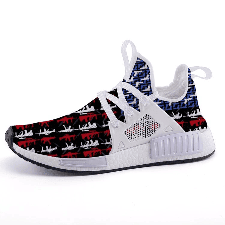 2nd Amendment American Flag Shoes Pro-Gun Rights Patriotic Sneakers Gifts For Gun Lovers 2nd Amendment American Flag Shoes Pro-Gun Rights Patriotic Sneakers Gifts For Gun Lovers