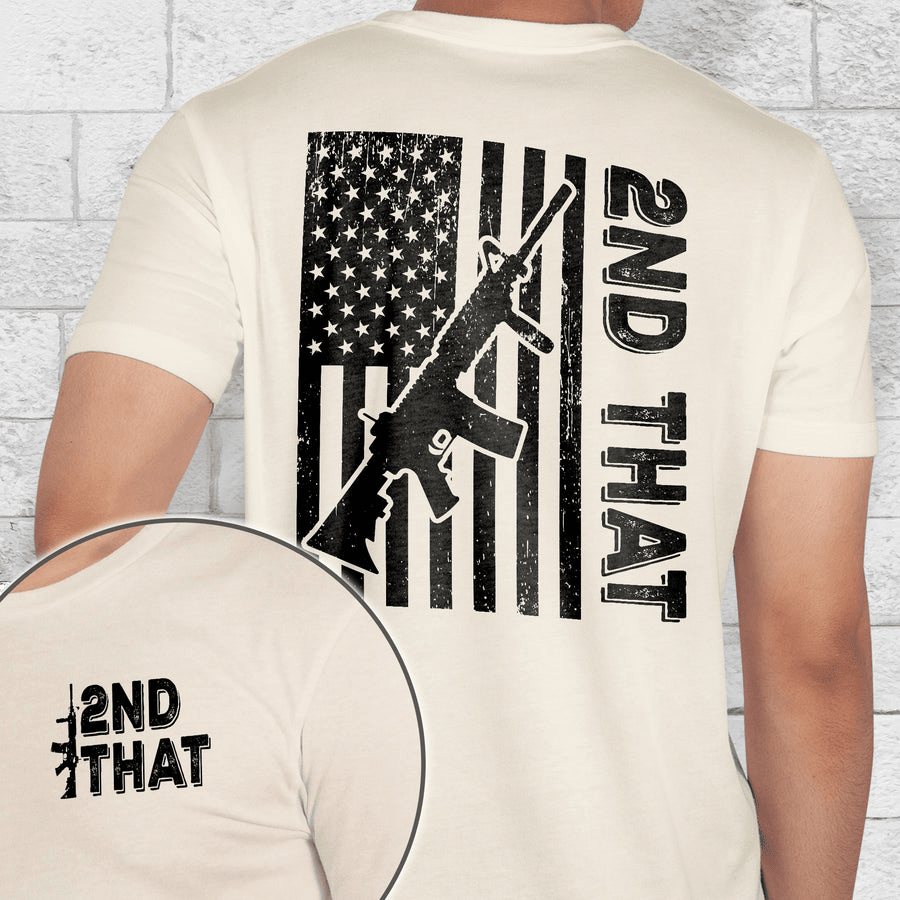2nd That 2nd Amendment Patriotic T-Shirt Veterans Apparel Gift for Veterans Day