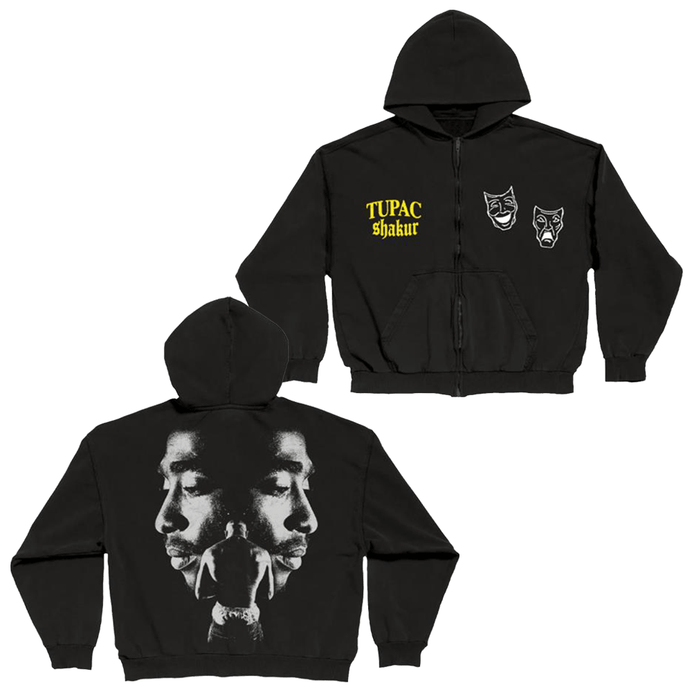 2pac Merch Gemini Mask Zip Hoodie 2pac Hoodie Good Fathers Day Gifts 2pac Merch Gemini Mask Zip Hoodie 2pac Hoodie Good Fathers Day Gifts