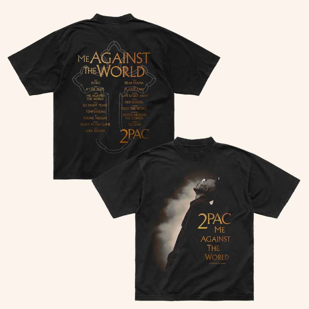 2Pac Merch Heavy In The Game Black T-Shirt Christmas Gifts For Rap Lovers 2Pac Merch Heavy In The Game Black T-Shirt Christmas Gifts For Rap Lovers