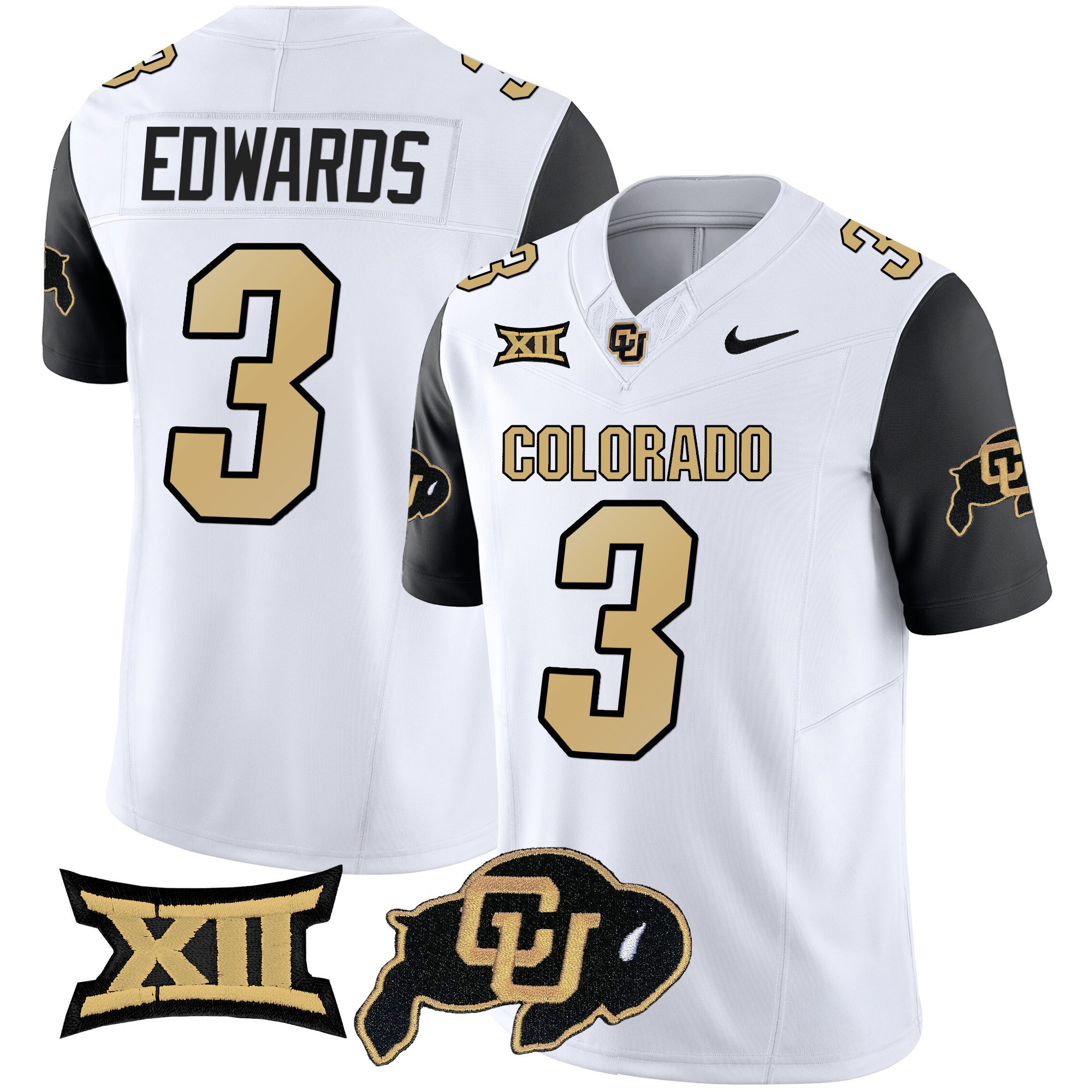 3 Colorado Buffaloes Nike Edwards Football Jersey Best Gift For Football Lovers
