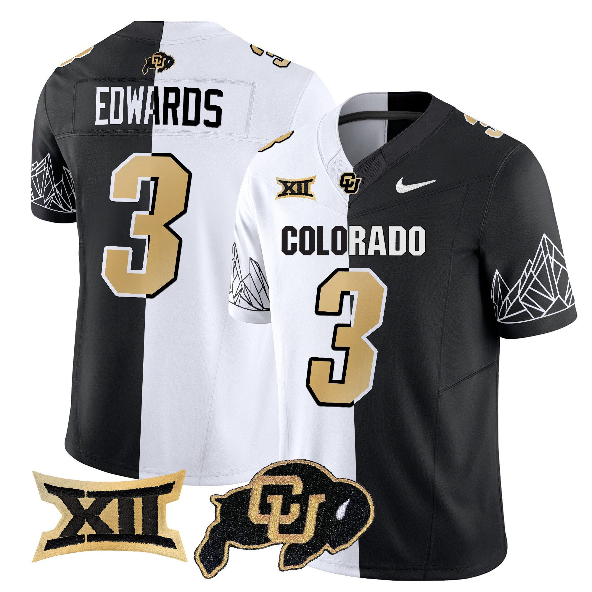 3 Colorado Buffaloes Nike Edwards Football Jersey Unique Gifts For Football Fans