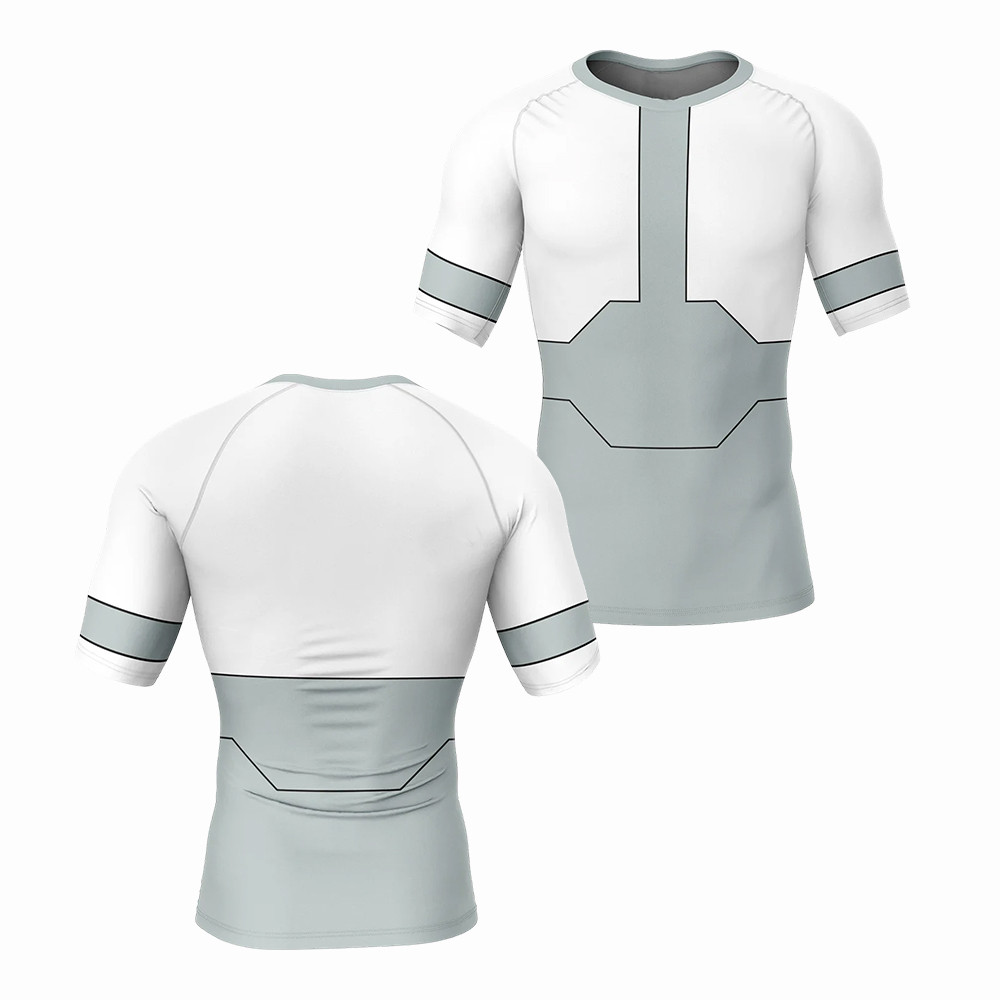 30 Viltrumite V1 Invincible Short Sleeve Rash Guard Compression Shirt