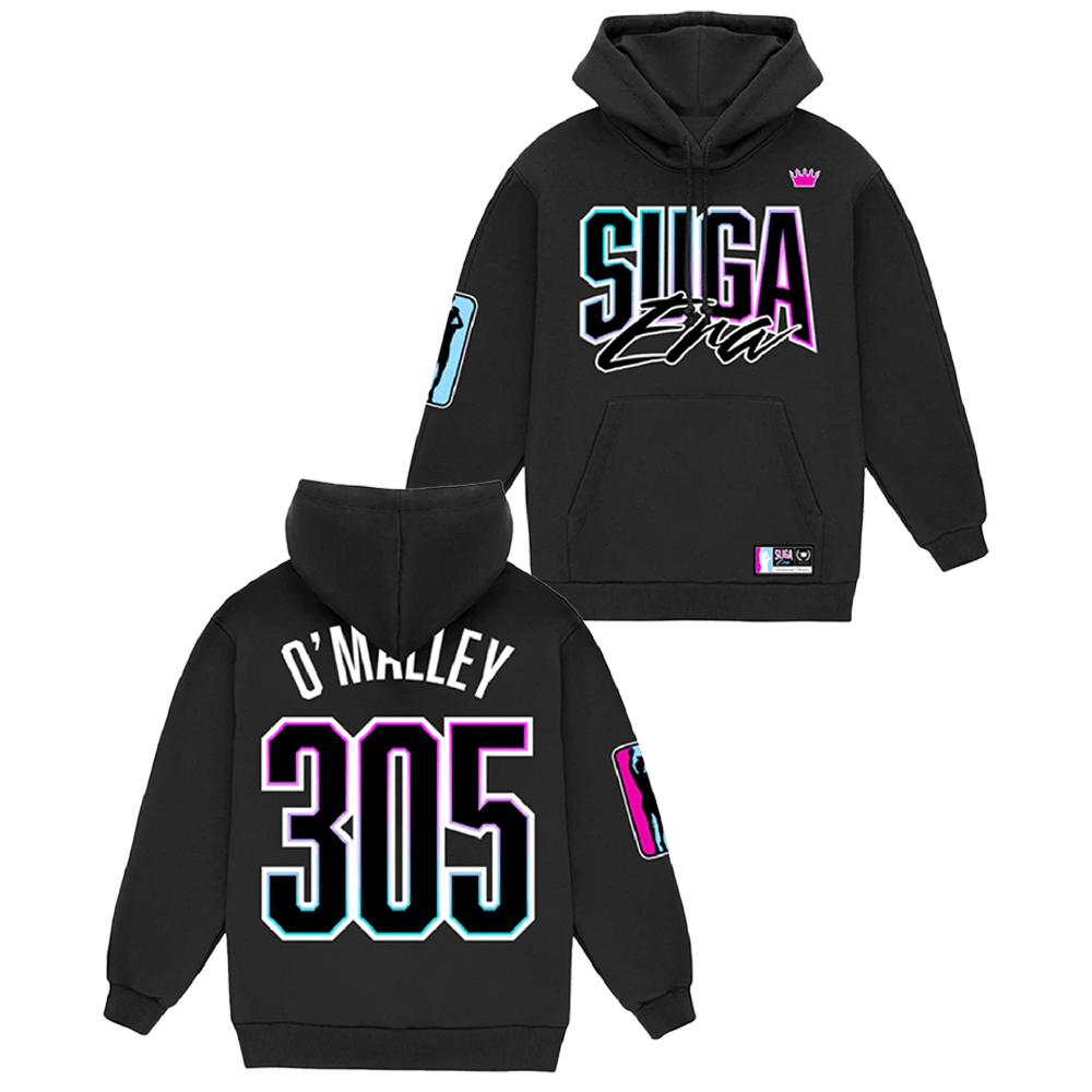 305 Black Hoodie Suga Shop Merch Good Fathers Day Gifts 305 Black Hoodie Suga Shop Merch Good Fathers Day Gifts
