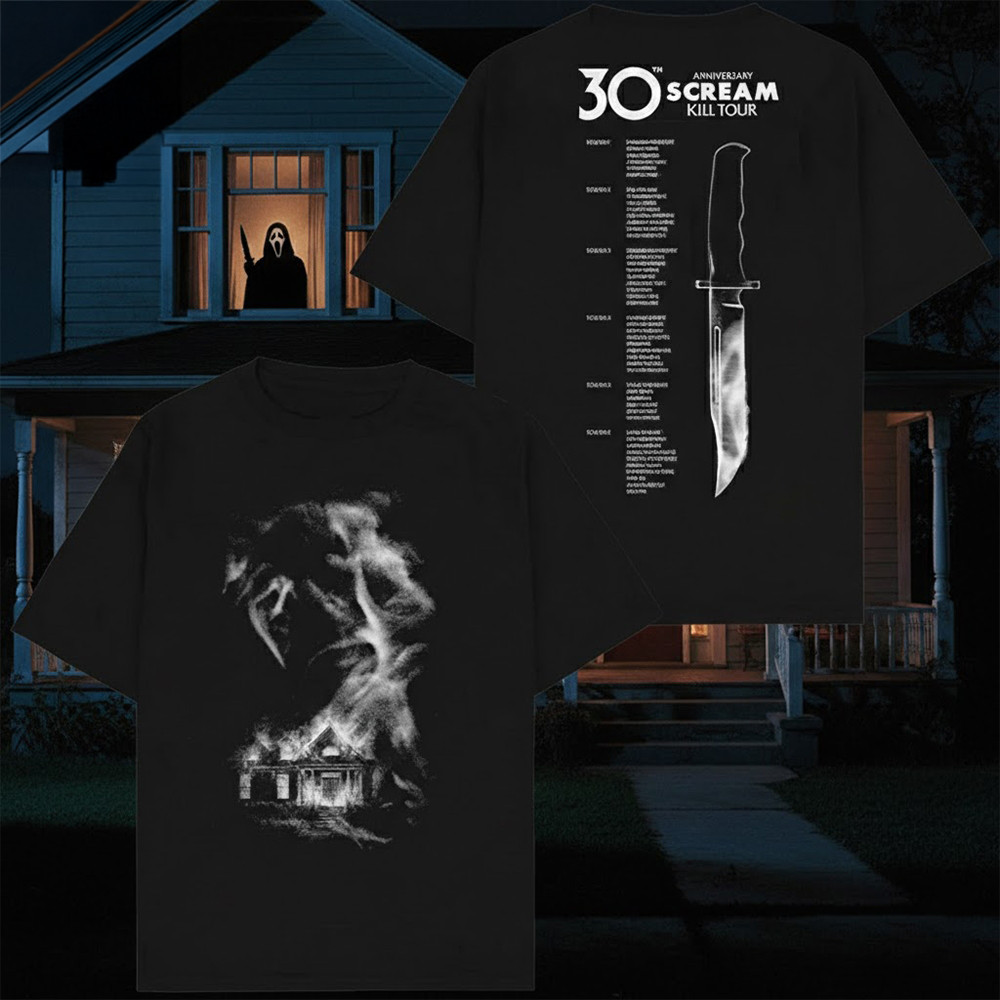 30Th Anniversary Scream Kill Tour T-Shirt Scream 7 Clothes Gift For Him